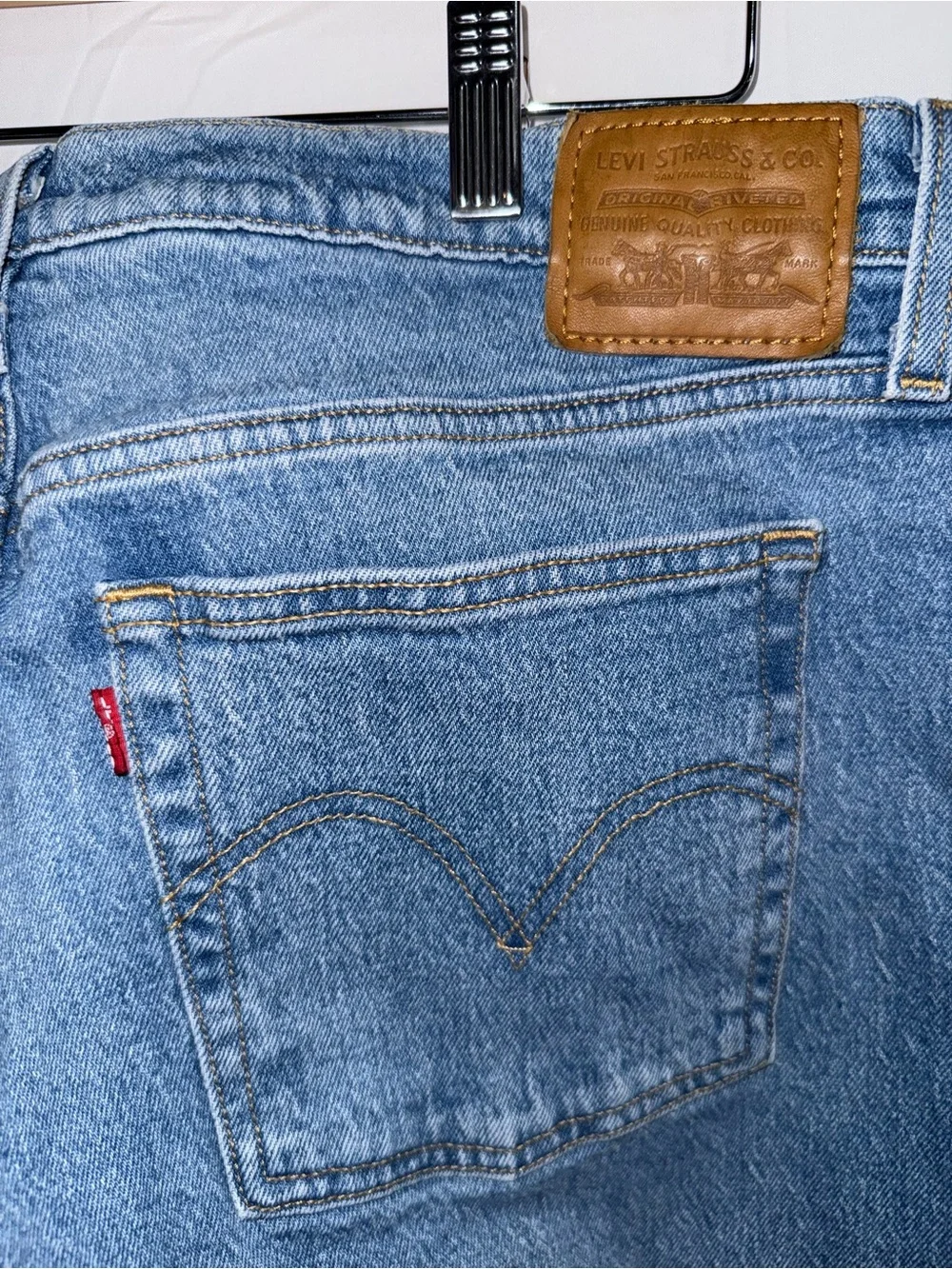 Levi’s Wedgie Straight Jeans size 32 - Picture 4 of 6